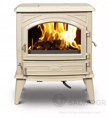 Dovre 640WD E8 Esmaltada Marfil foto 3