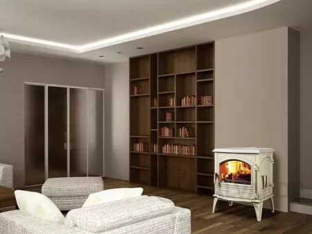 Dovre 760WD Esmaltada Marfil foto 5