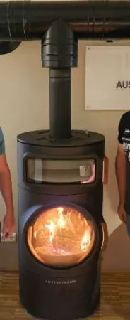Austroflamm Clou Xtra Back con horno foto 3