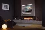 Chimenea eléctrica Charlton & Jenrick I1250E Deep en funcionamiento