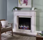 Chimenea eléctrica Charlton & Jenrick I750E Deep en funcionamiento