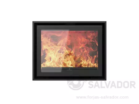 Design E809 Negro marco 4 lados 2cm