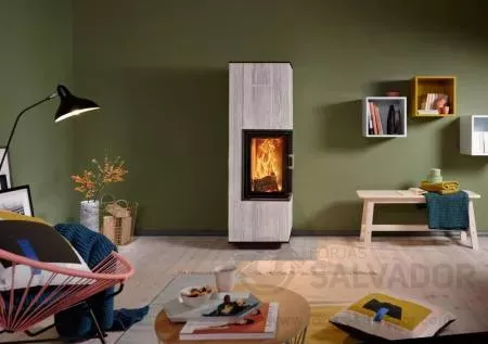 Austroflamm 38X38X57K Esquinero Abatible foto 5