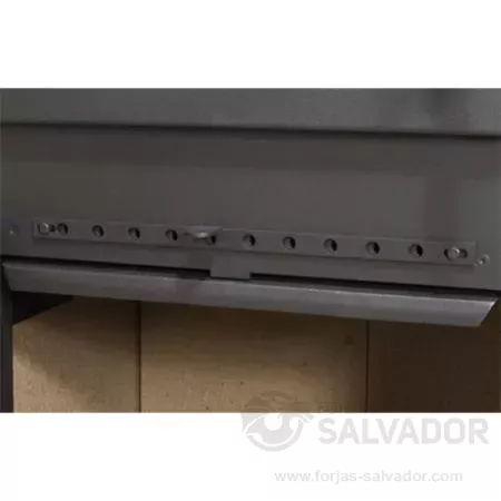 Regulagem do ar de combustão secundária. Sistema de limpeza de vidros.