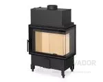 Lado derecho interior refractario color crema