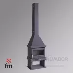 C-300 TFK interior fundición y cristal serigrafiado