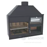 Barbacoa con horno fusión 200
