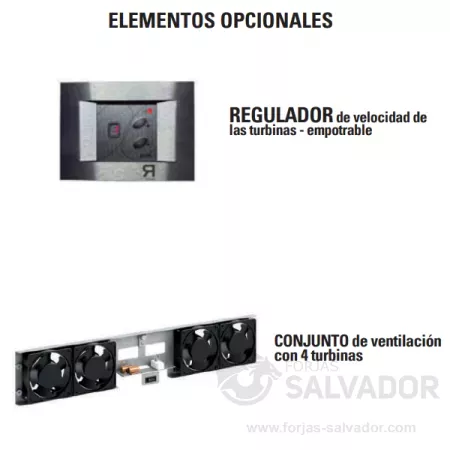 Elementos opcionales Atrium 80
