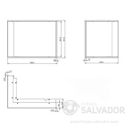 Marco decorativo izquierda