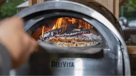 Detalle Delivita Horno de leña