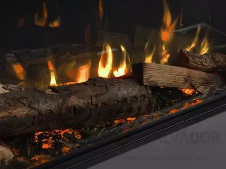 Leños realistas Coppice