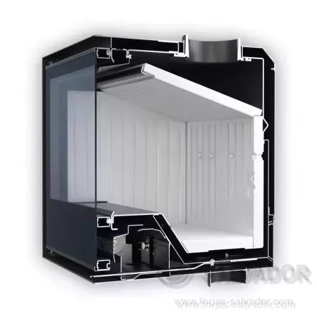 Carcasa con hueco para turbina Cubo 800 V Turbo