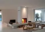 Hogar de leña LUNA DIAMOND 850 DV – doble visión vertical del fuego desde ambos lados