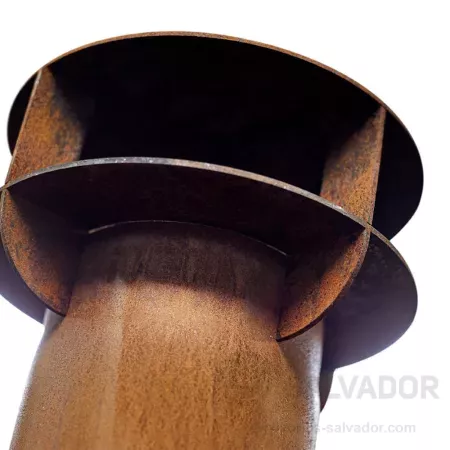 Detalle sombrero de remate Fennek 80-4 cristales