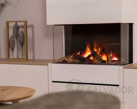 Dimplex Vapor 3-Pasos con calefactor foto 2