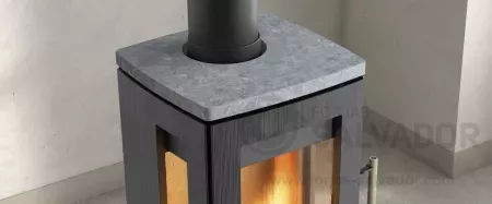 Detalle encima base en piedra esteatita