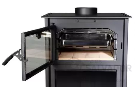 Suíça-Inox com interior em aço inoxidável.