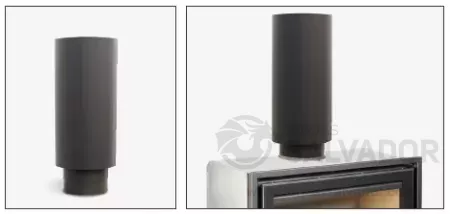 Doble tubo enfriador de gases (+Plus)