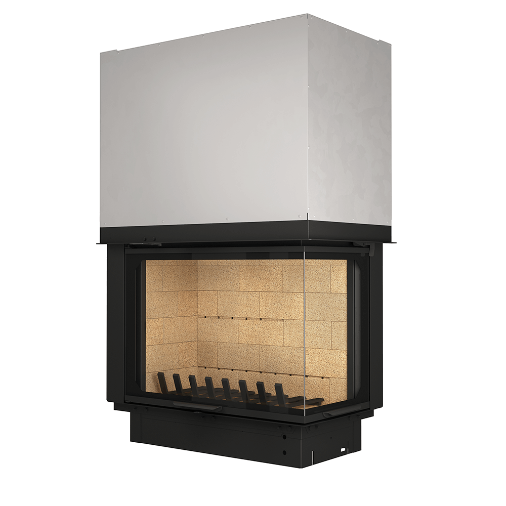 Hogar de puerta elevable Jotul Atraflam 800 VL Esquina