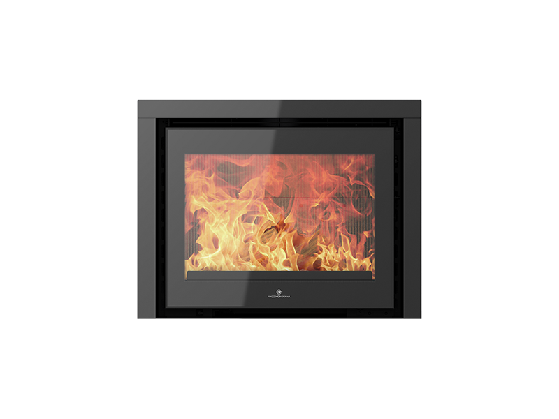 Insertable Fogo Montanha Design E709 Cristal