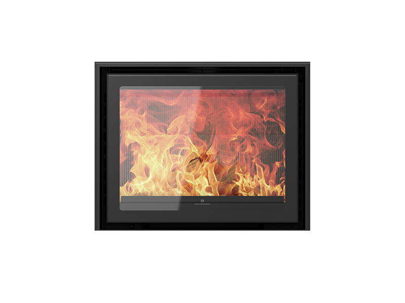 Insertable Fogo Montanha Design E809 Negro