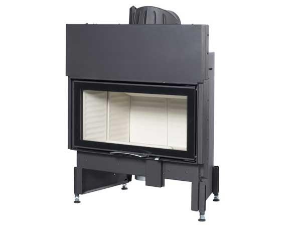 Hogar de puerta elevable Austroflamm 75X39S 2.0 Frontal Guillotina