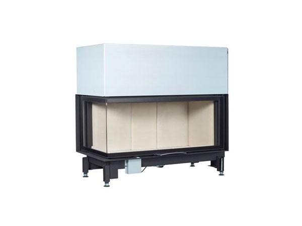 Hogar de puerta elevable Austroflamm 89x49x57S 2.0 Esquinera Guillotina