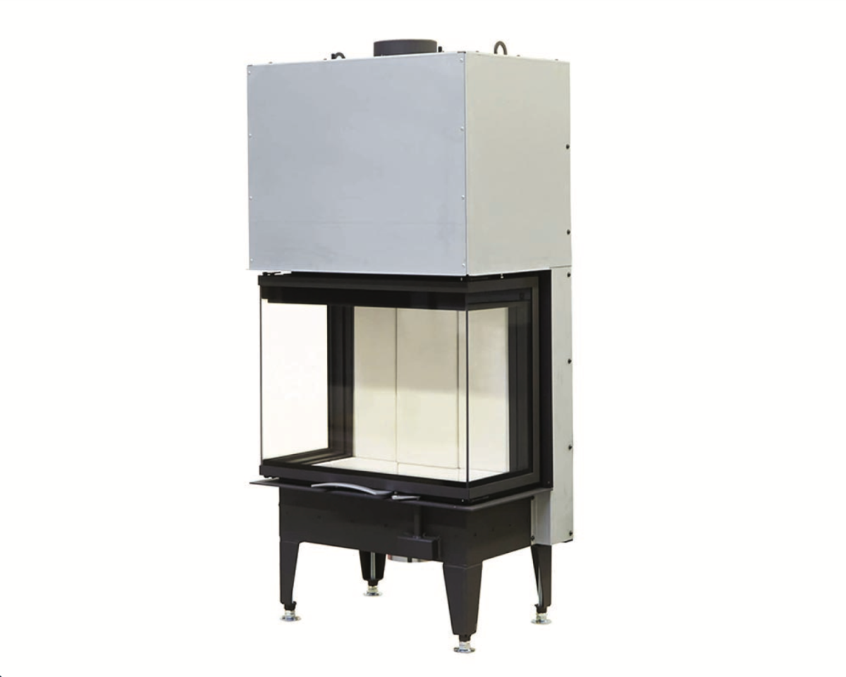 Hogar de puerta elevable Austroflamm 64X33X51 S3 2.0 3 caras Guillotina
