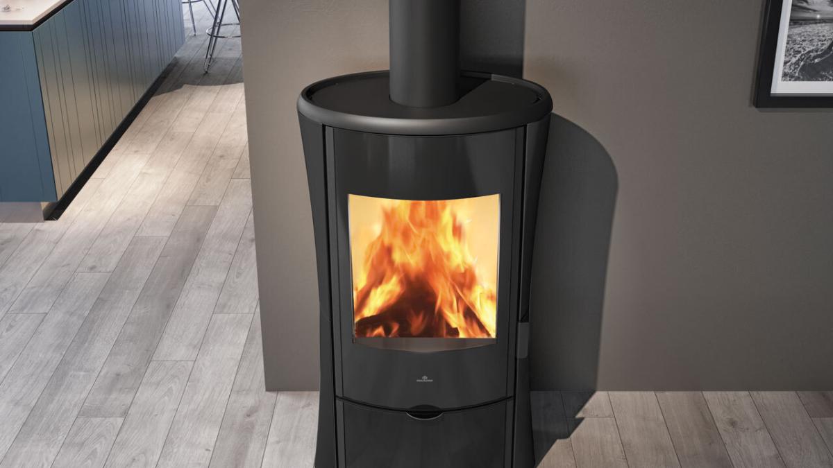 Klass GL envolvente en acero negro