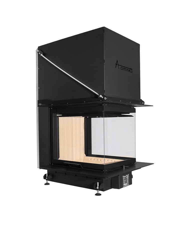 Hogar de puerta elevable A.Caminetti Crystal 3D 50x60