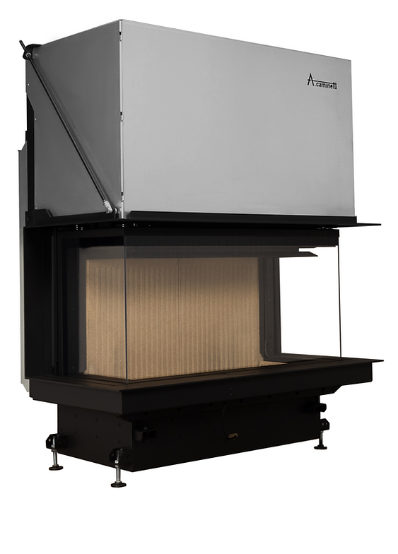 Hogar de puerta elevable A.Caminetti Crystal 100 Premium