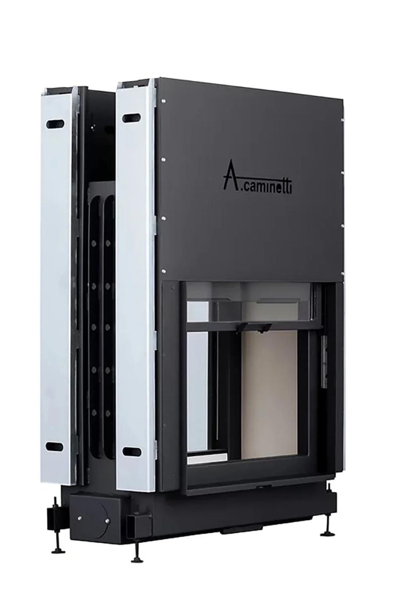 Hogar de puerta elevable A.Caminetti Flat W 75x60 DC