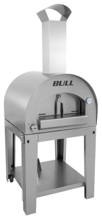 Bull Horno pizza a gas L con base foto de lado derecho
