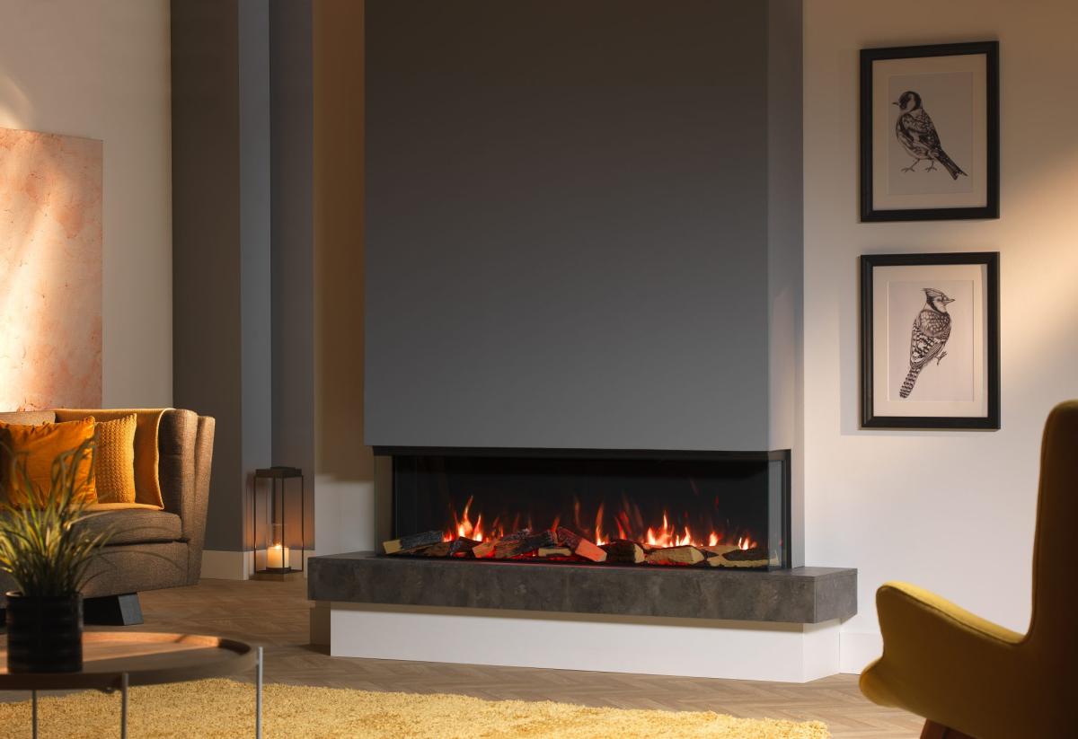Chimeneas Electricas Trimline 150E Solus