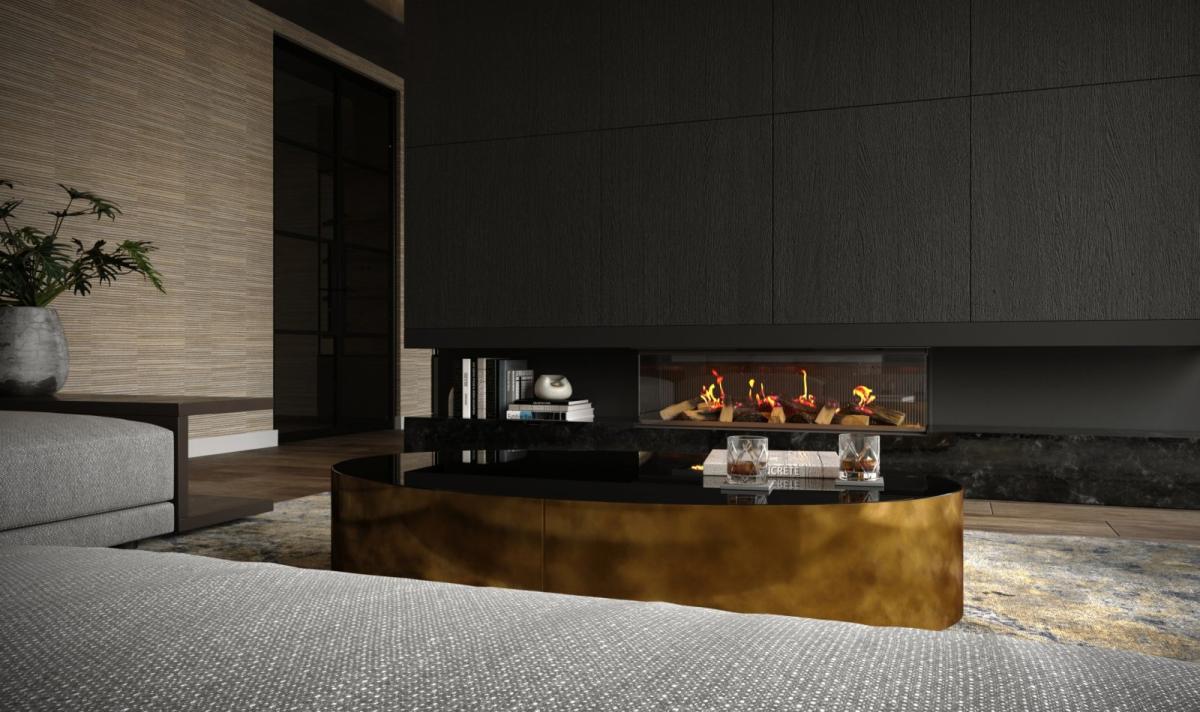 Chimenea eléctrica holográfica 3D Element4 Ambiance 125 E