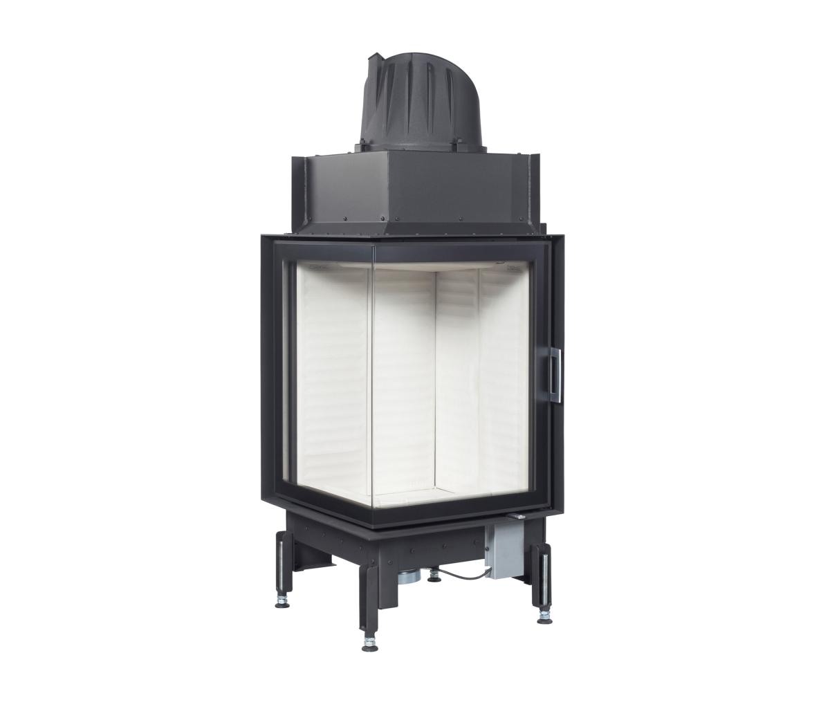 Hogares Tradicionales Austroflamm 55x55x68K 2.0 Esquinero Abatible