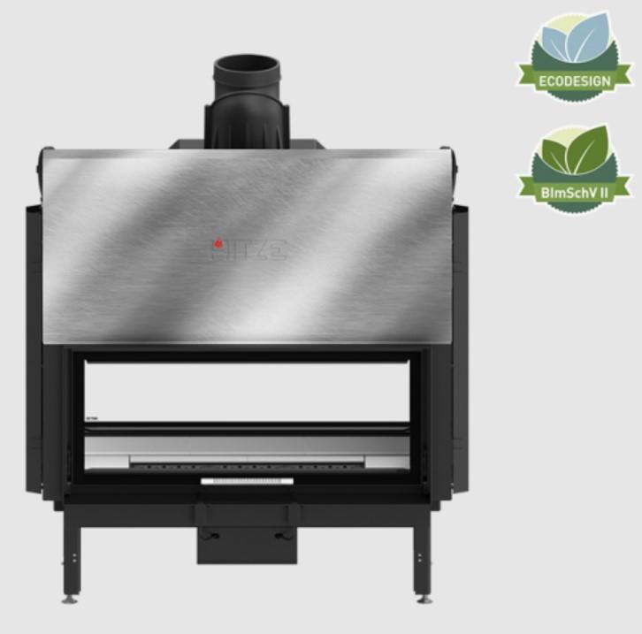 Hogar de puerta elevable Hitze Ardente Duo 105