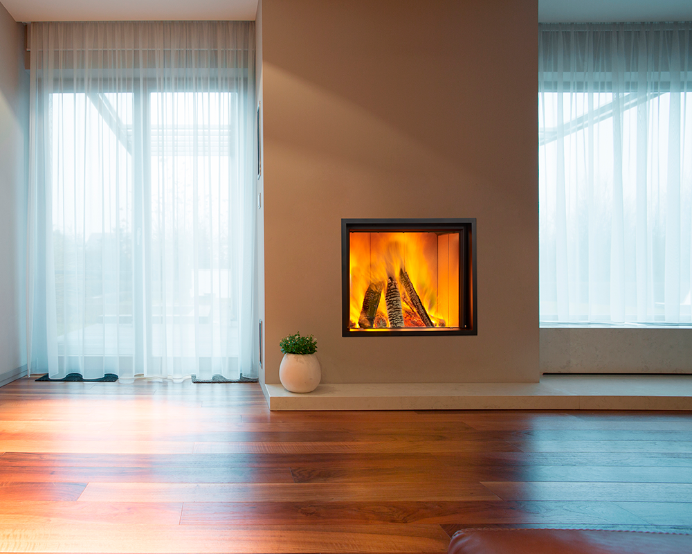 Hogar de puerta elevable Argento 900 V (Frontal)