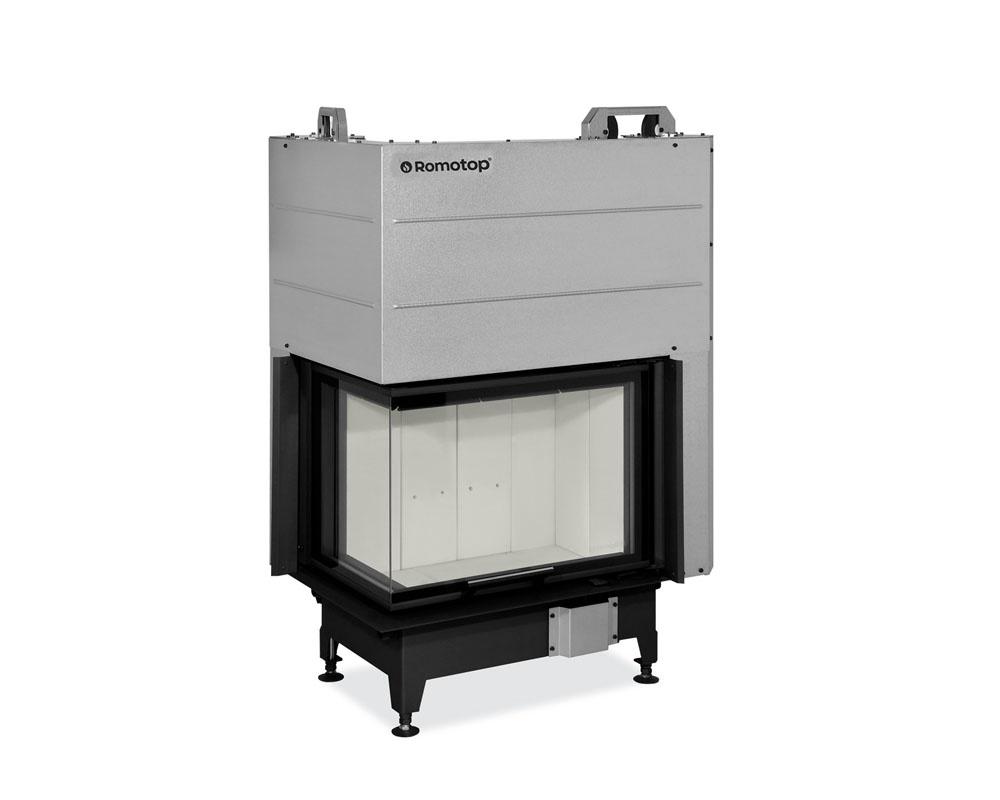 Hogar de puerta elevable Romotop Heat 65.51.40 Esquinero interior claro