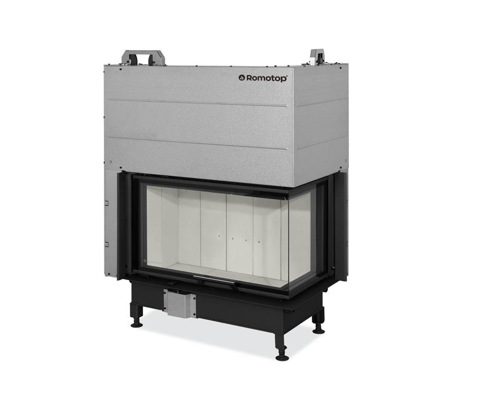 Hogar de puerta elevable Romotop Heat 81.51.40 Esquinero interior claro