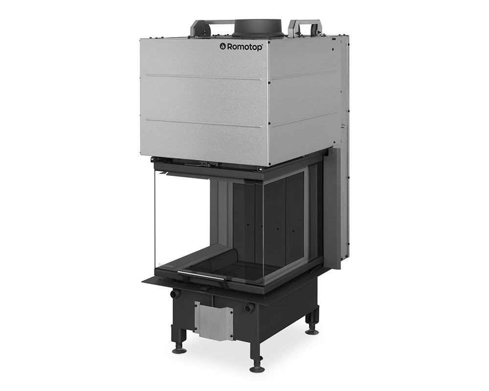 Hogar de puerta elevable Romotop Heat 50.52.50 Room Divider interior negro