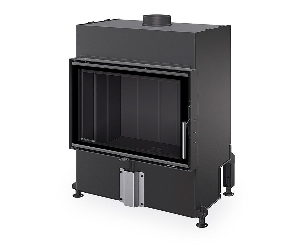 Hogares Tradicionales Romotop Heat 70.50 Frontal interior negro