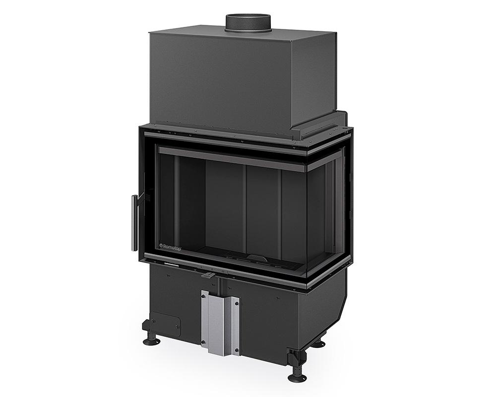 Hogares Tradicionales Romotop Heat E2 60.44.33 Esquinero interior negro