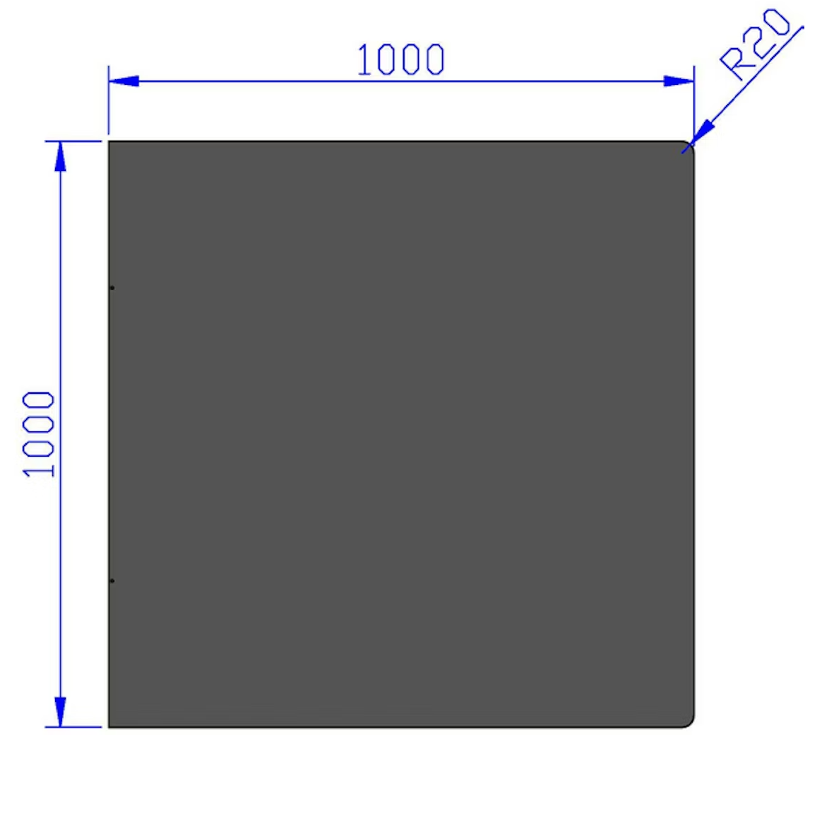Accesorios y complementos Plancha de suelo Jotul 1000x1000 acero
