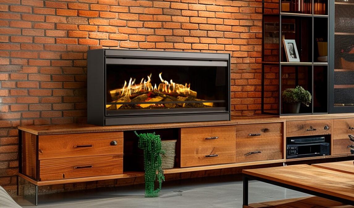 Chimenea eléctrica holográfica 3D Kalfire E-one 100FR