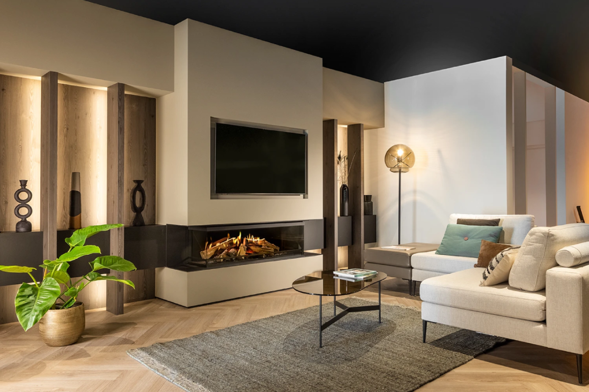 Chimenea eléctrica holográfica 3D Kalfire E-one 100S