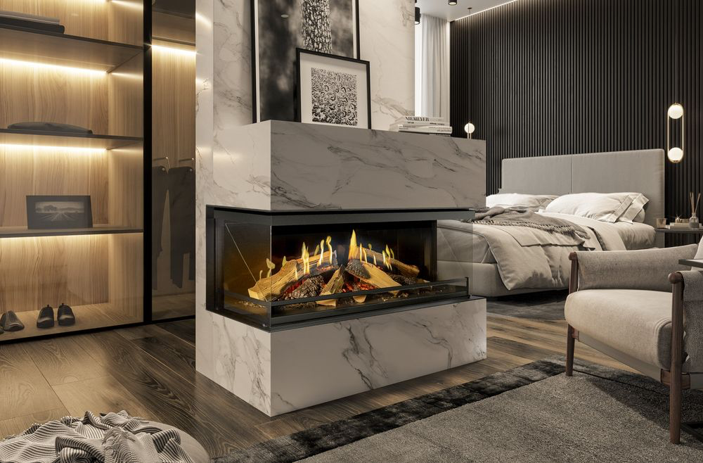 Chimenea eléctrica holográfica 3D Kalfire E-one 130S