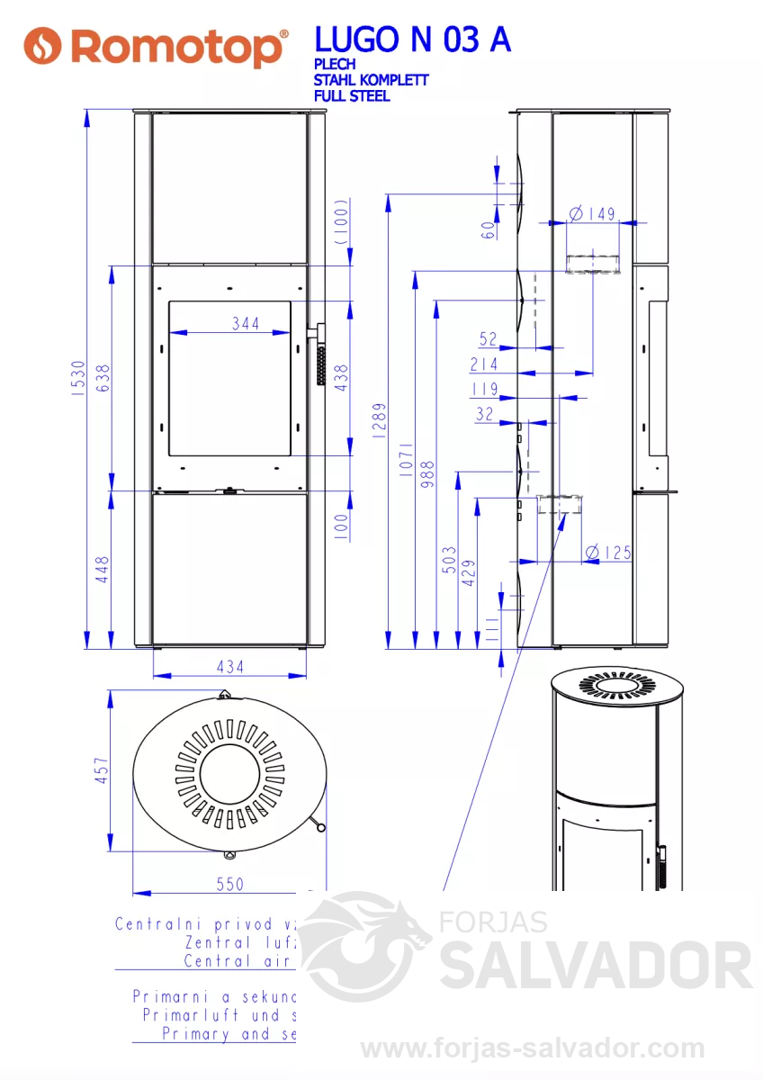 Plano de medidas Romotop Lugo N03 Akum 