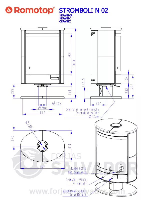 Plano de medidas Romotop New Stromboli N 02
